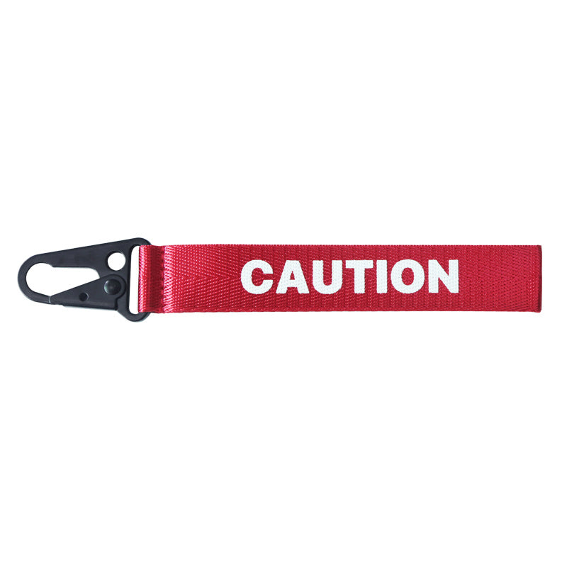 Versatile Ribbon Silkscreen Woven Label Eagle Mouth Keychain Mobile Phone Strap