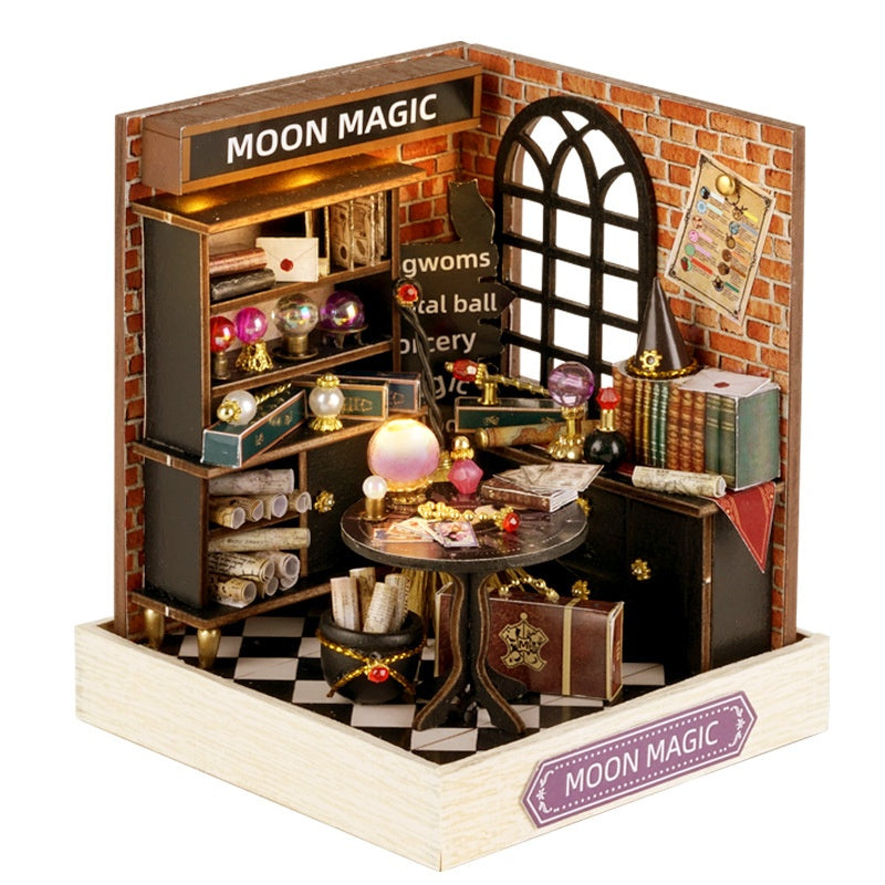 Hand-assembled Wooden Building Model Toy