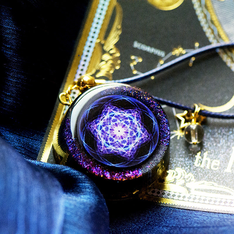 Lucky Gem Pendant Mandala Car Pendant Keychain
