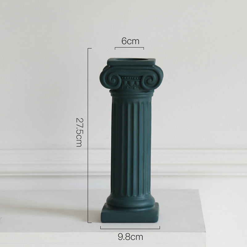 Ancient Greek Ionian Roman Column Aroma Candle Holder