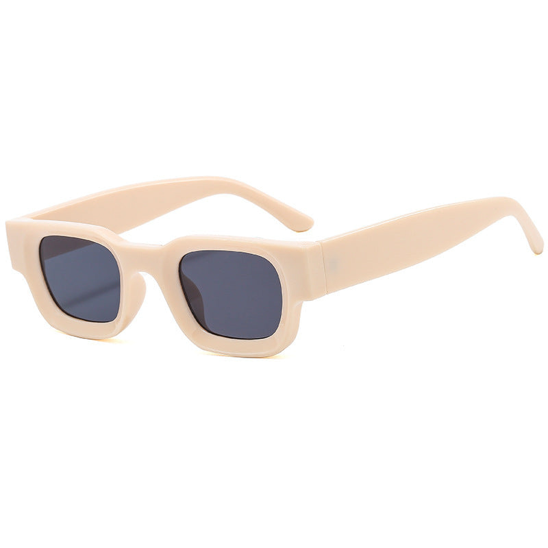 New Candy Color Square Sunglasses Fashion Small Frame