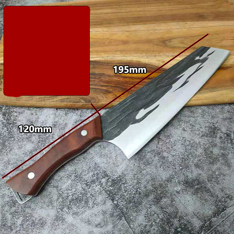 Forged Hammered Stainless Steel Kitchen Knife