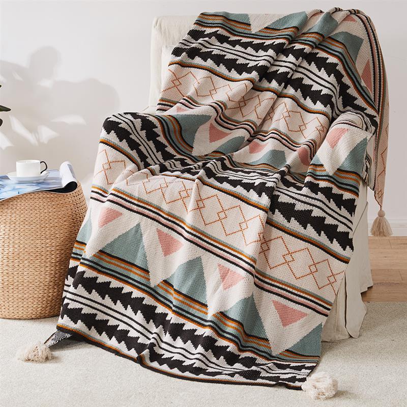 Shawl Acrylic Nap Decorative Sofa Blanket Cover