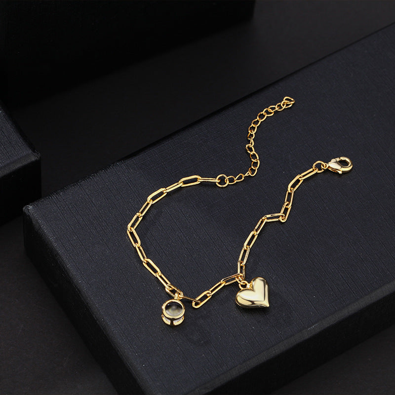 Women's Fashion Simple Geometric Projection Bracelet