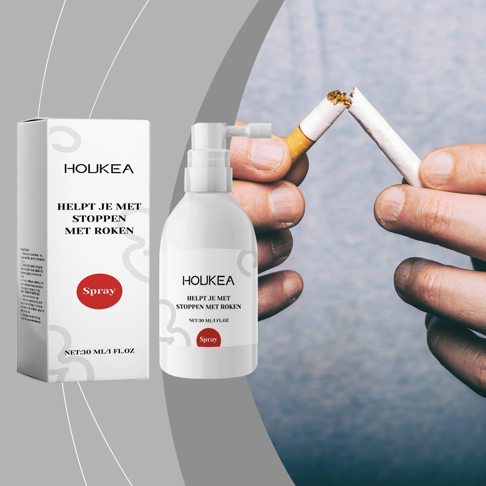 Oral Odor Spray Mild Long-acting Spray