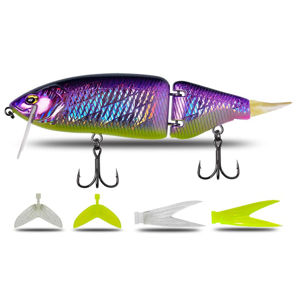 Sub-floating Water Multi-section Bionic False Bait
