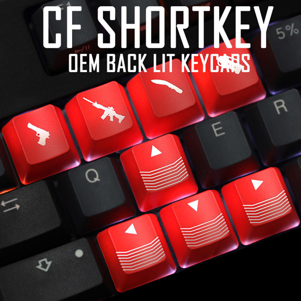 Mechanical Keyboard Personalized Transparent Key Hat Direction Key