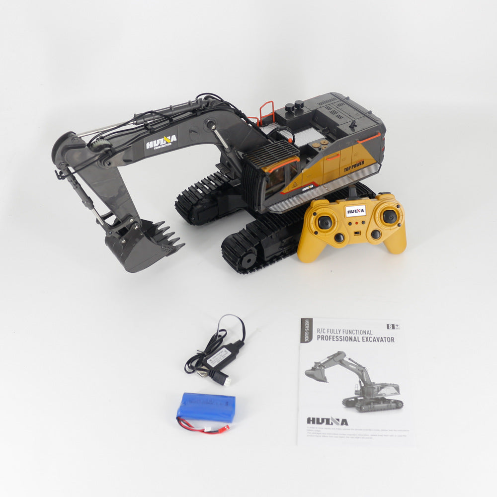 Alloy Remote-controlled Engineering Vehicle Model Childrens Toy