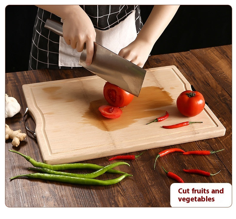 Household Whole-bamboo Chopping Block Cutting Board