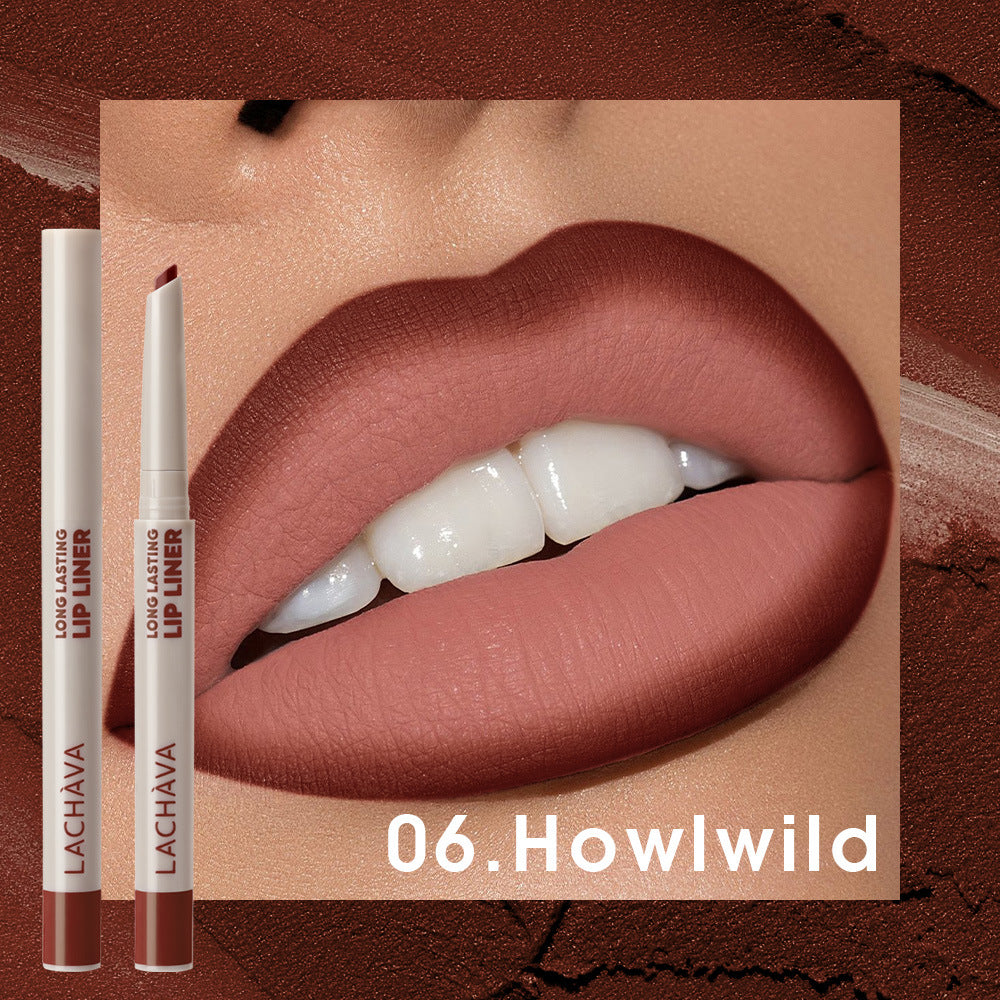 Waterproof And Durable Colored Velvet Matte Lip Liner