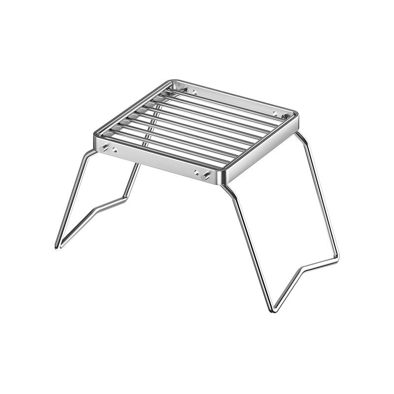 Foldable Portable Stainless Steel Outdoor Grill Head Stand