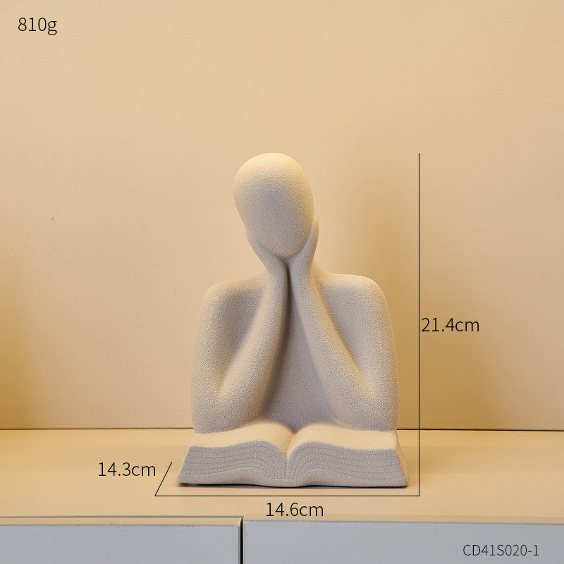 Modern Simplicity And High Level Sense Of Abstract Character Decorations