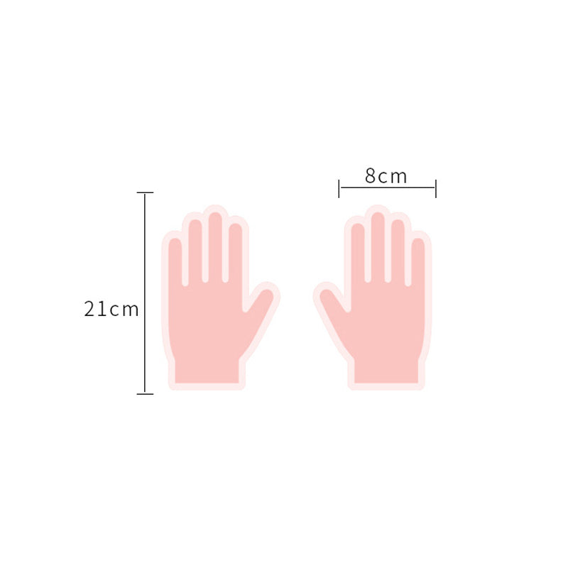 Touch Screen Gloves Female Winter Warm Thickened Knitting Cute Wool Mink-like Velvet Five Finger Gloves