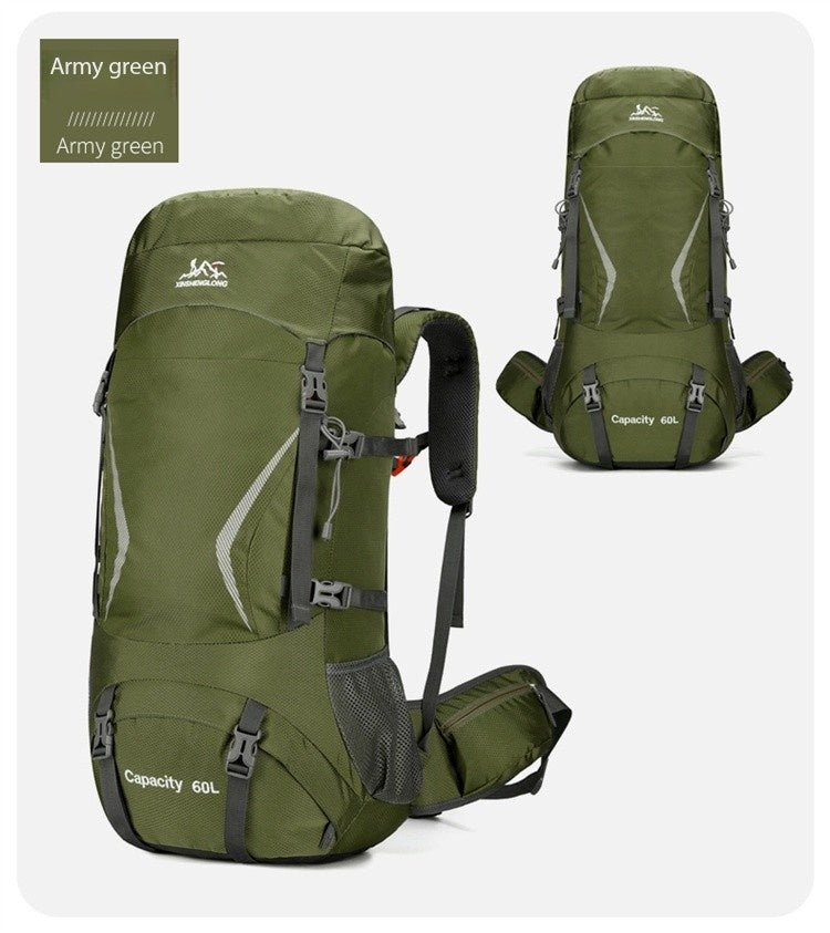 New Outdoor Mountaineering Bag Large Capacity Lightweight Waterproof Professional Hiking Camping Backpack