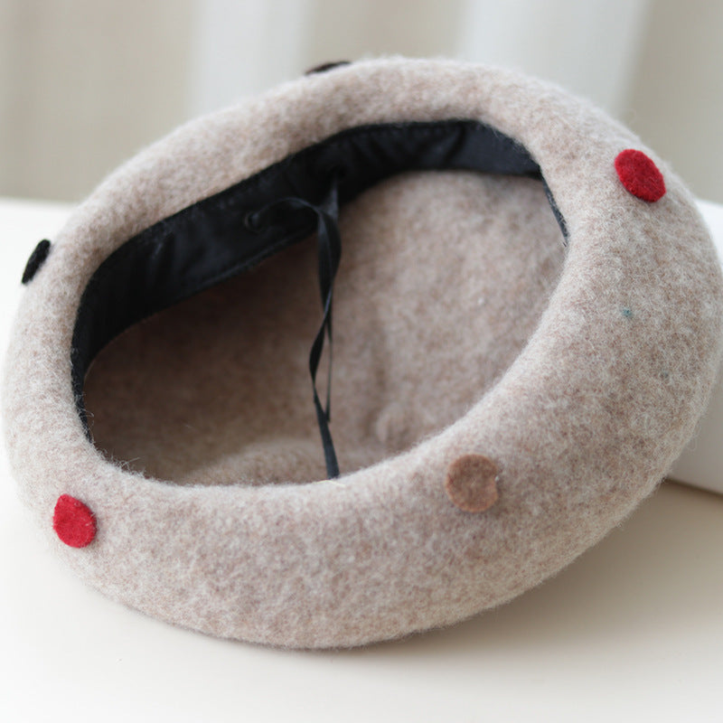Women's Fashion Personality Wool Upgraded Version Beret