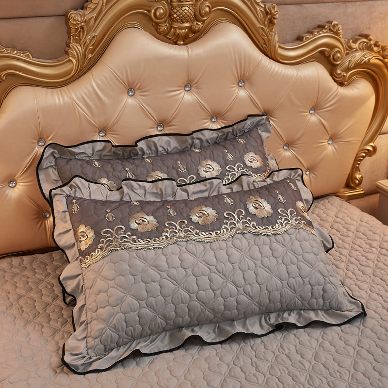 Lace Quilted Thickened Single Pillowcase