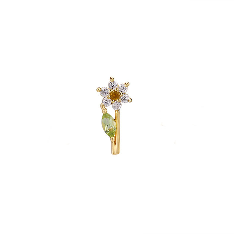 Dunli Jewelry Simple Personality Small Stud Earrings Set For Women