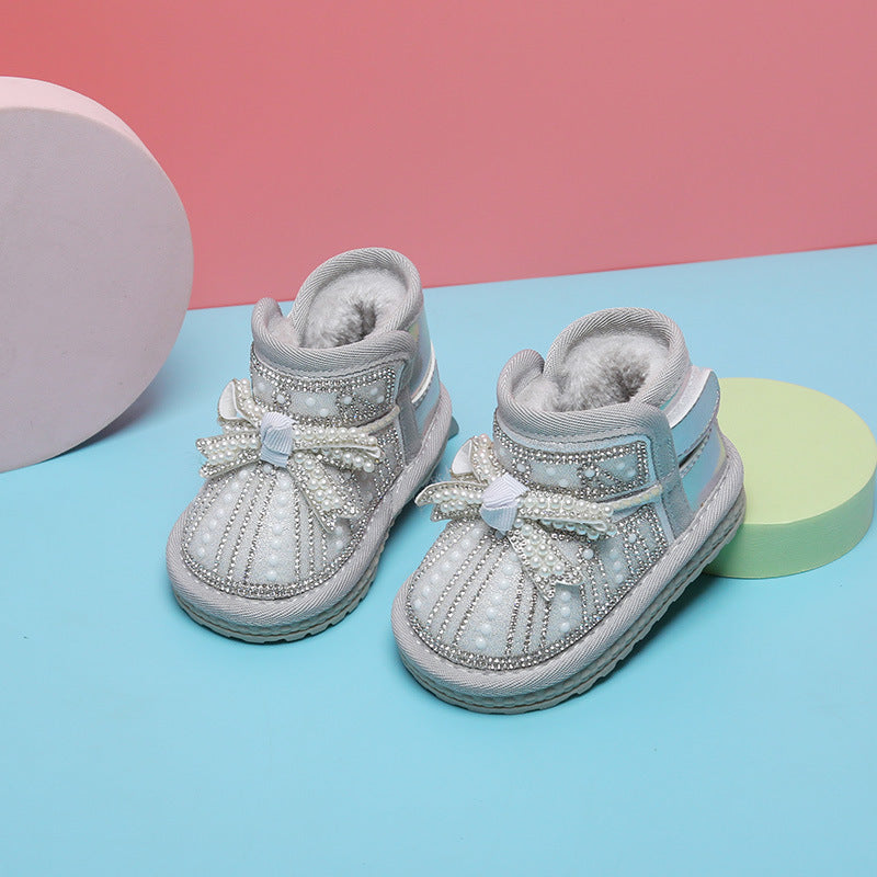 Fashionable And Simple Children's Soft-soled Toddler Shoes