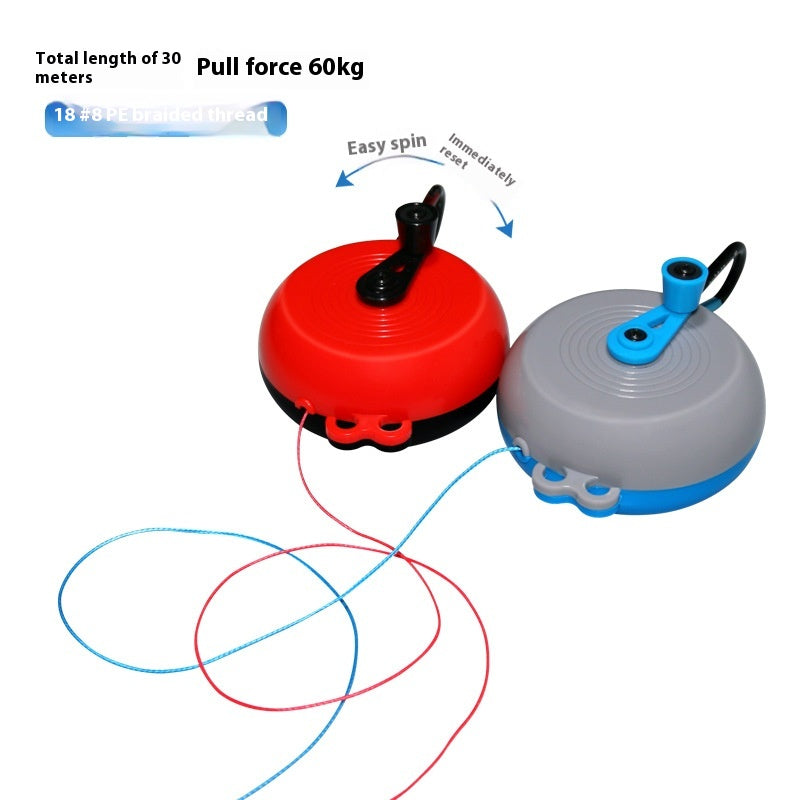 Ilure Lure Of Fishing Gear Sequined Iron Plate Hanging Bottom Lifter Wukong Bait Lifter With 30 M Line Cross-border E-commerce