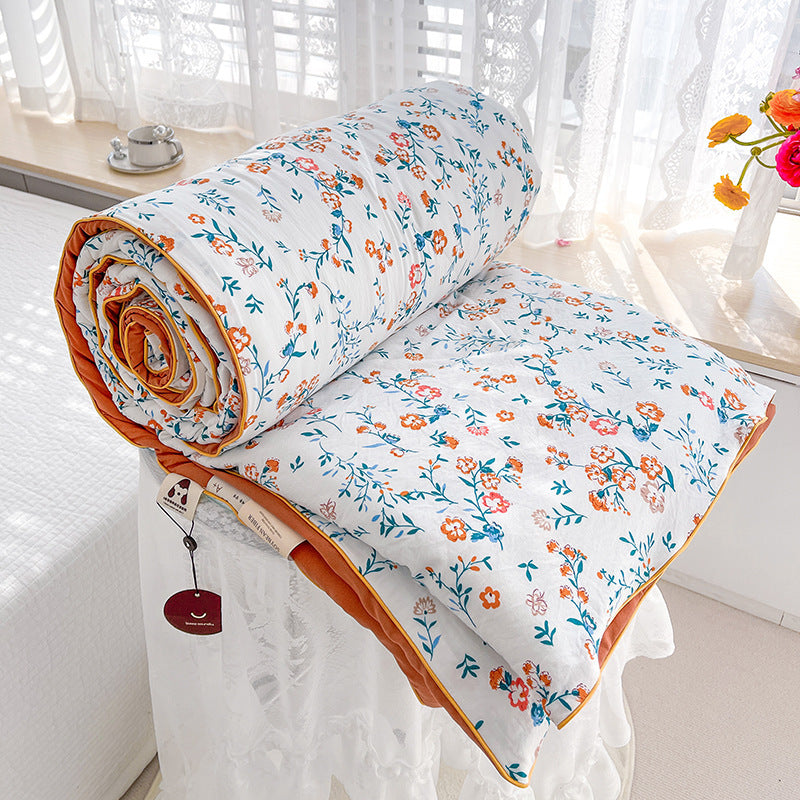 Class A Double-layer Yarn Soybean Quilt Four Seasons