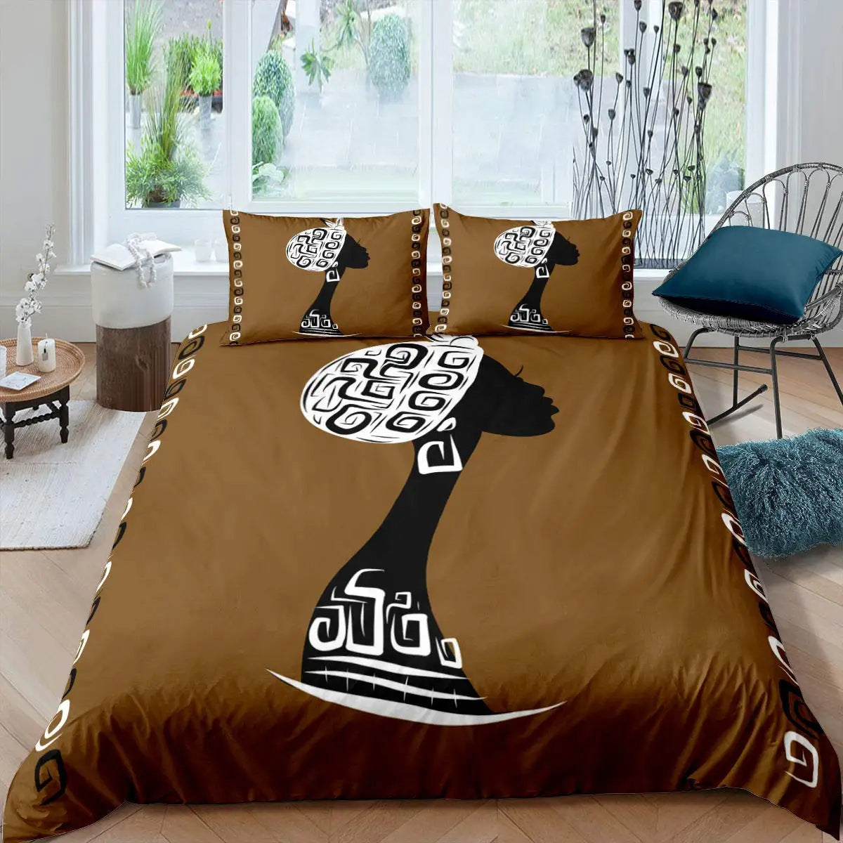 African National Bedding Suit With Pringting