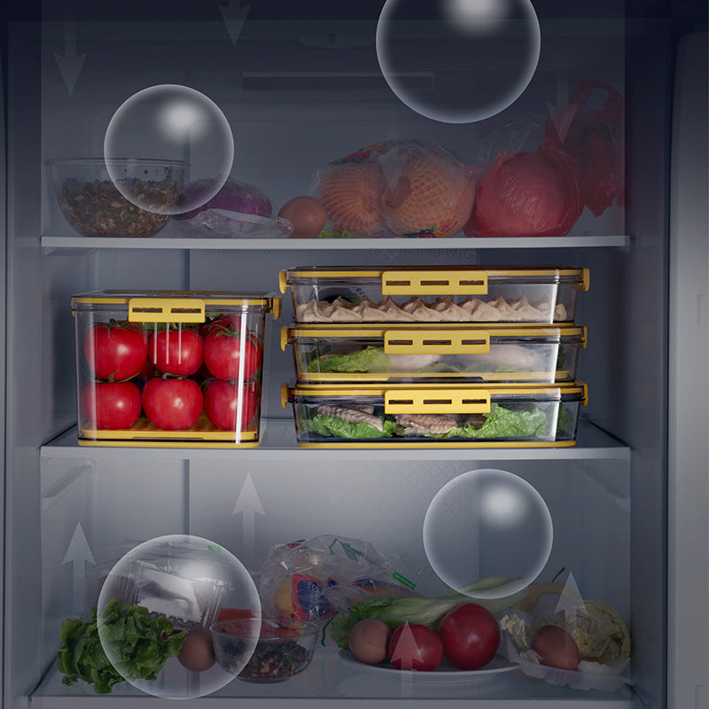 Refrigerator Storage Box Plastic Kitchen Finishing Crisper