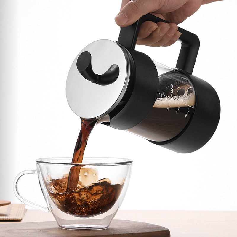 French Press Coffee Filter Home Tea Maker Cold