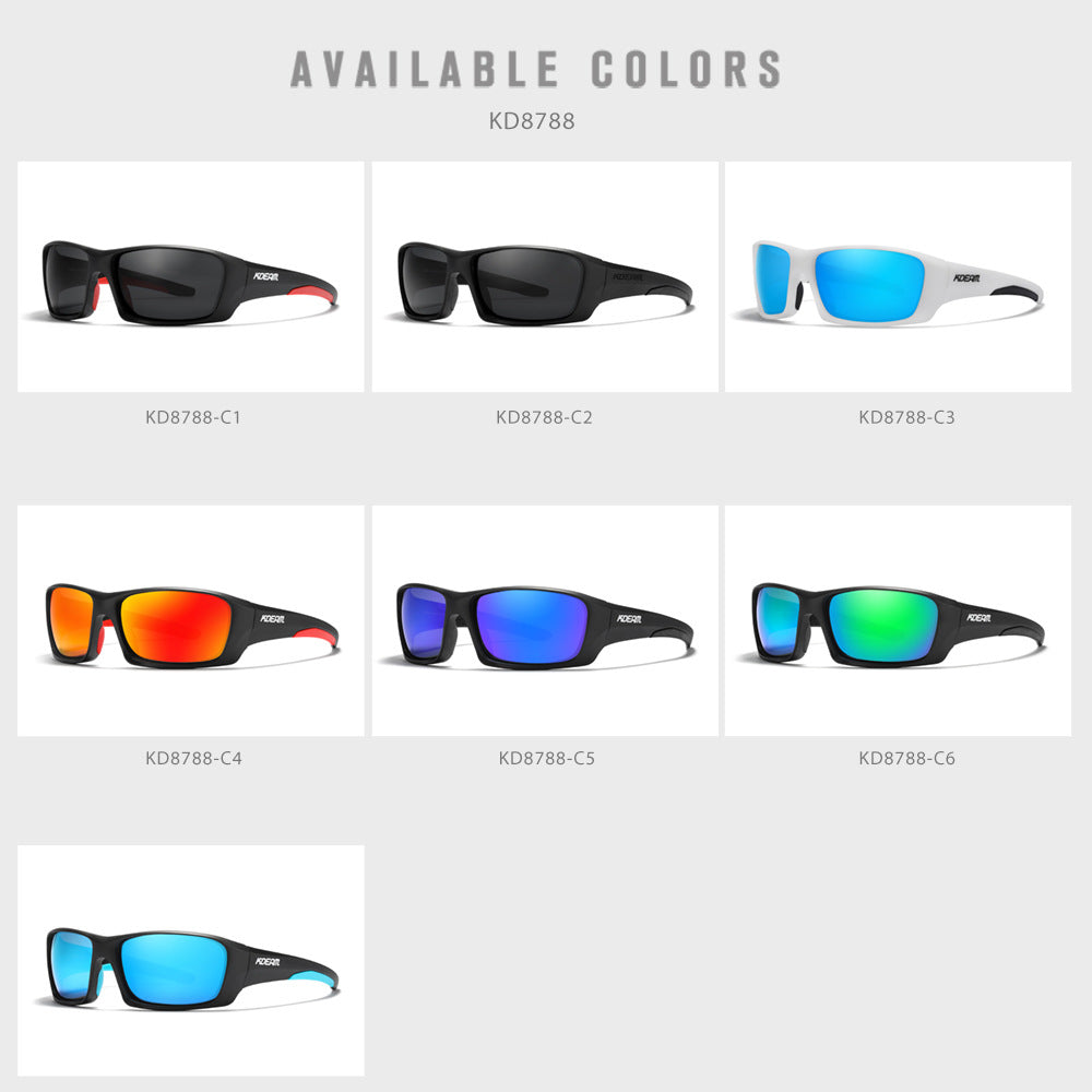 Ultralight Sports Polarized Sunglasses Silicone Nose Pad