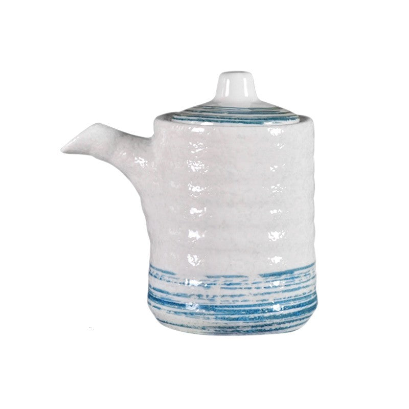 Seasoning Soy Sauce Ancient Simple Japanese Ceramic Oil Pot
