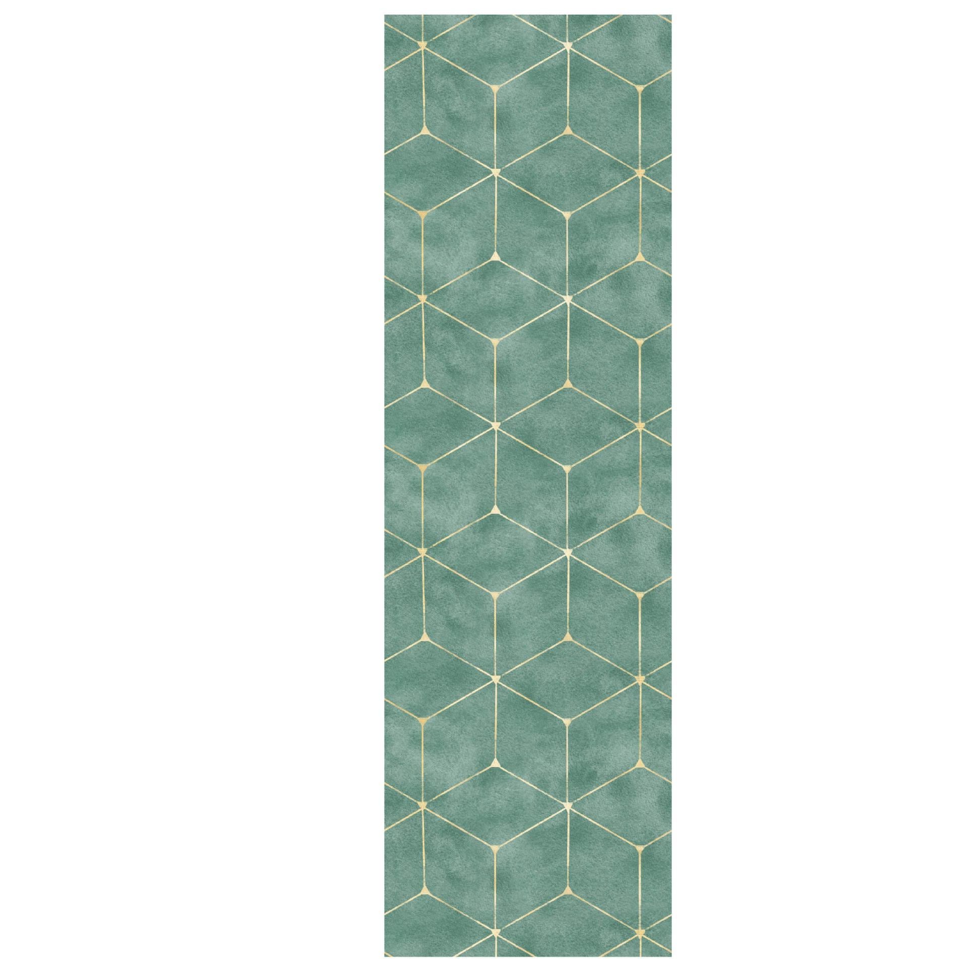 Minimalist Lines Printed Waterproof And Stain-resistant Removable Wallpaper