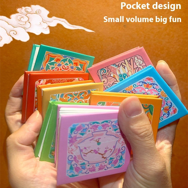 Doudou Book Chinese Style Coloring Decompression Small Picture Book