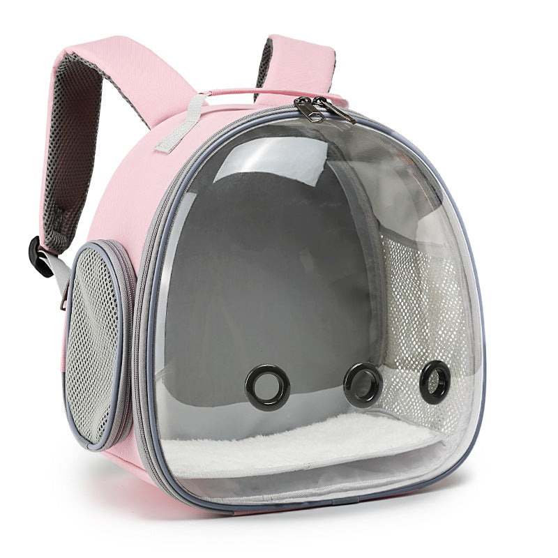 Sac à dos de transport pour animaux de compagnie, sac à dos transparent pour petit animal, sac de transport pour hamster, cochon d'Inde, écureuil volant, furet, lapin