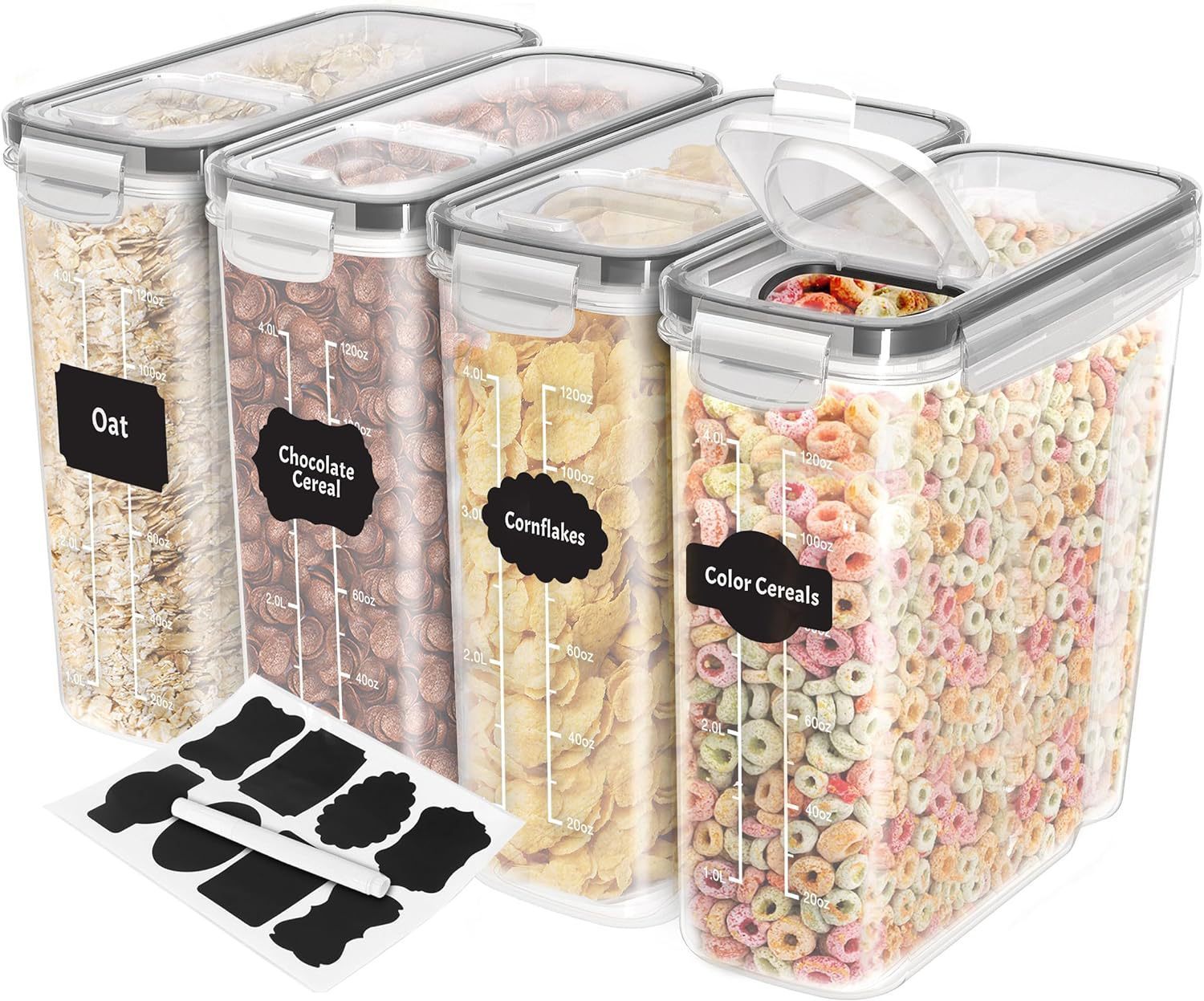 Pp Material Crisper Sealed Cans Refrigerator Kitchen Storage Jar