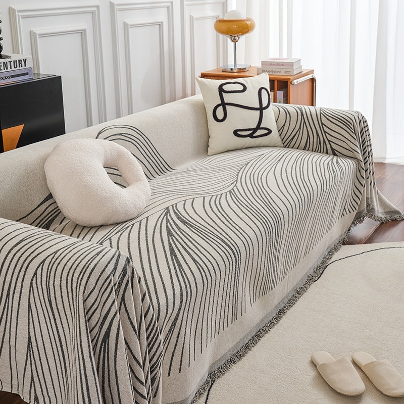 Four Seasons Universal Chenille Anti-scratching Sofa Cover Cloth Full Covered Sofa Cover Dustproof