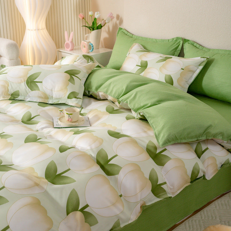 New Aloe Cotton Four-piece Bedding Set