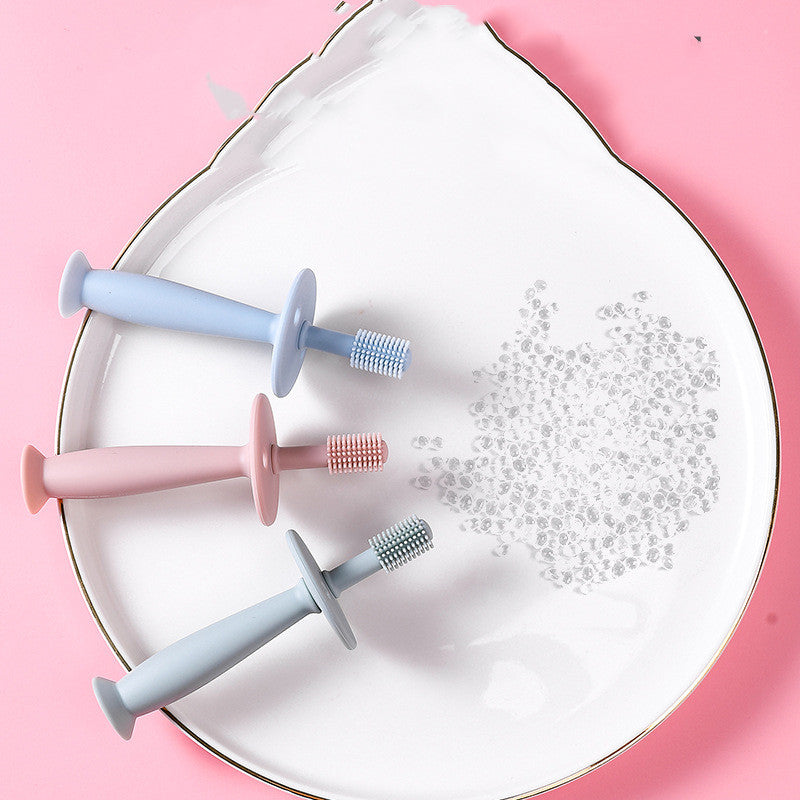 Silicone Toothbrush For Baby Wash Tongue Coating