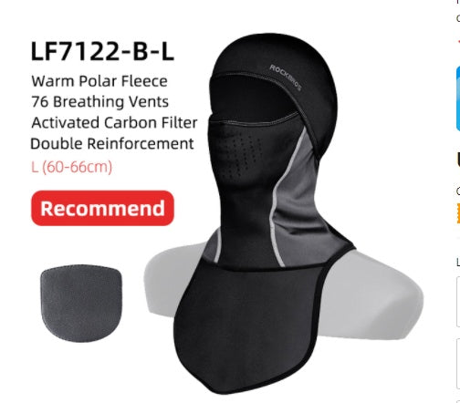 Warm face mask for face protection and windproof