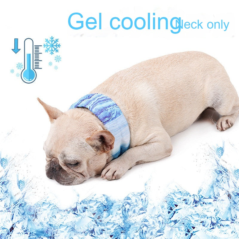 Pet Fashion Cooling Cat Ice Scarf
