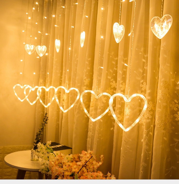 Led Decorative Light String Ins Net Red Creative Star Curtain Light