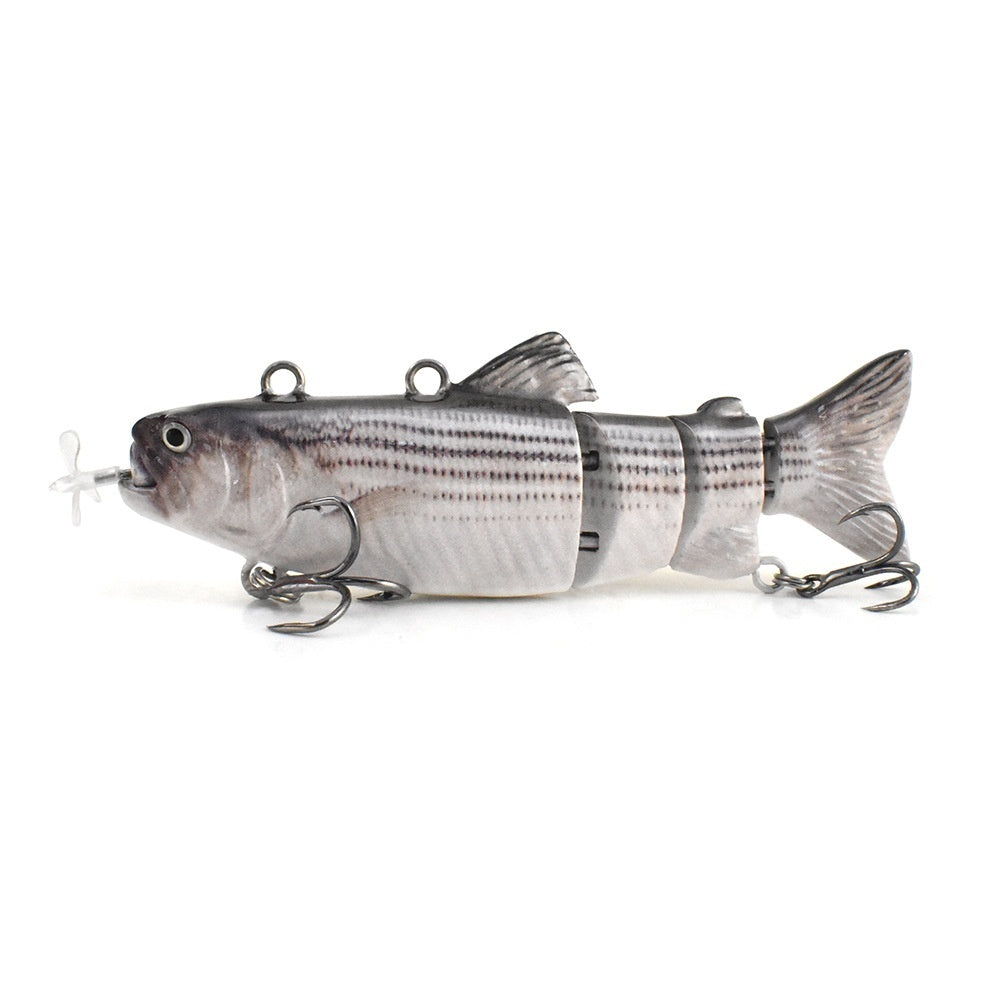 4-Section Iron Link Propeller Automatic Swimming Electronic Bait