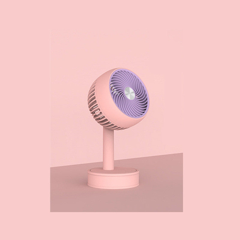 Portable Desktop Small Fan Desktop Mini Silent Rechargeable