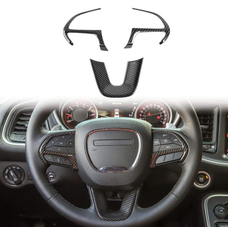 Suitable For Challenger Horse Modification Steering Wheel Sequins Decoration