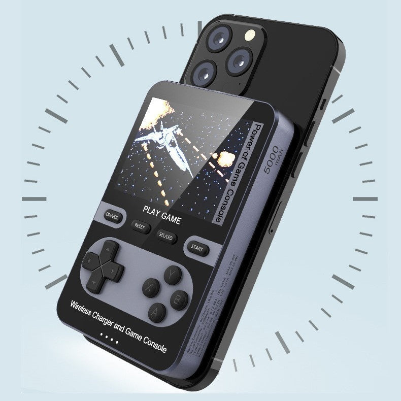Handheld Game Machine Large Screen Magnetic Suction Power Bank