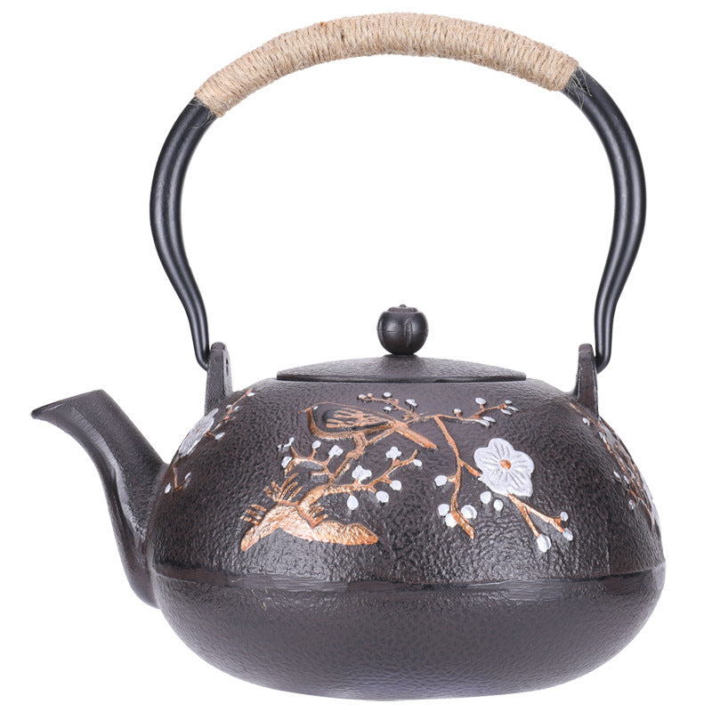 Household Tea Brewing Tea Brewing Pot Single Teapot Boiled Cast Iron Electric South Half-handmade Raw
