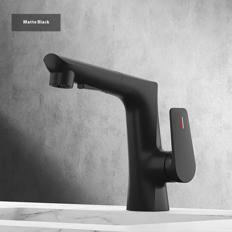 Washbasin Faucet Lifting Pull-out Type