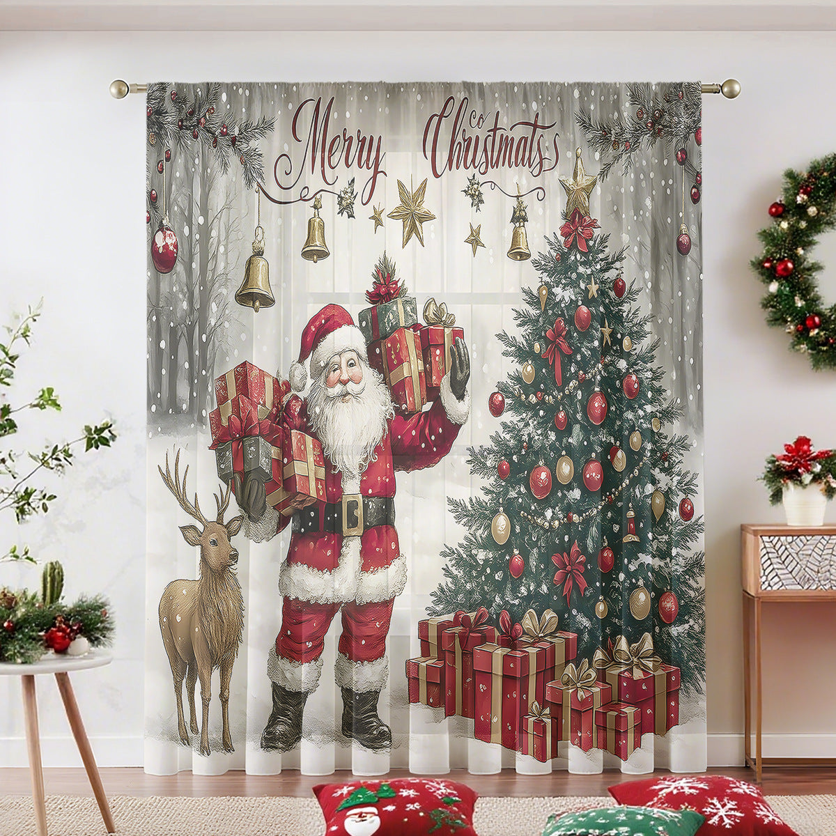 New Christmas Series Window Screen