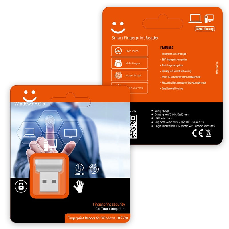 Fingerprint Reader To Unlock And Log In To The Notebook