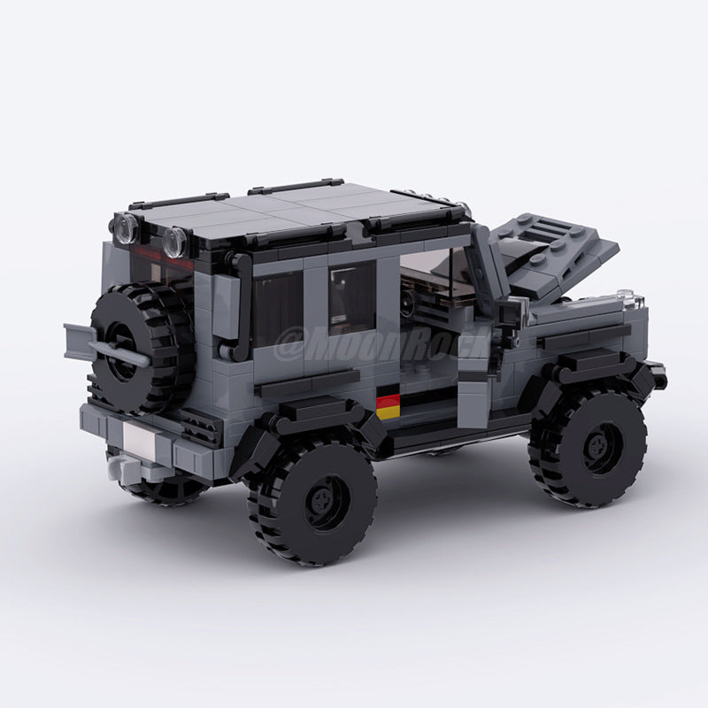 Small Particle Building Blocks MOC-92061G63Brabus Set Toy Trolley