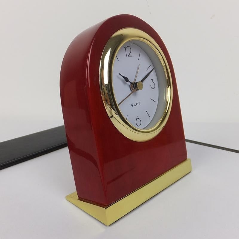Standard Room Alarm Clock Room Hotel Homestay Alarm Clock Hotel Pick Up Bedside Inn Desk Clock Hotel Solid Wood Couple