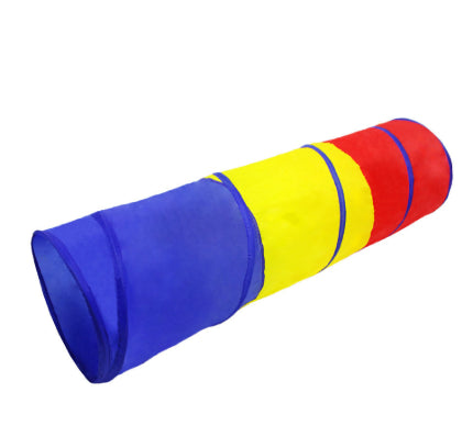 Pet Tunnel Cat Rainbow Interactive Toy